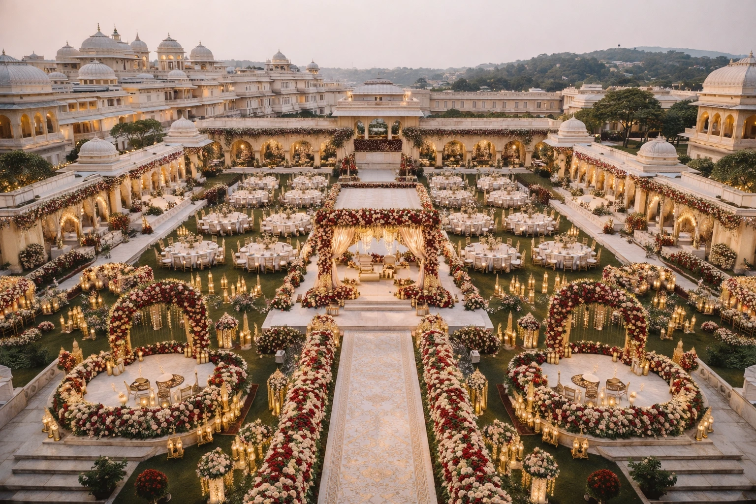 Big Fat Weddings in Udaipur: Planning for 1000+ Guests